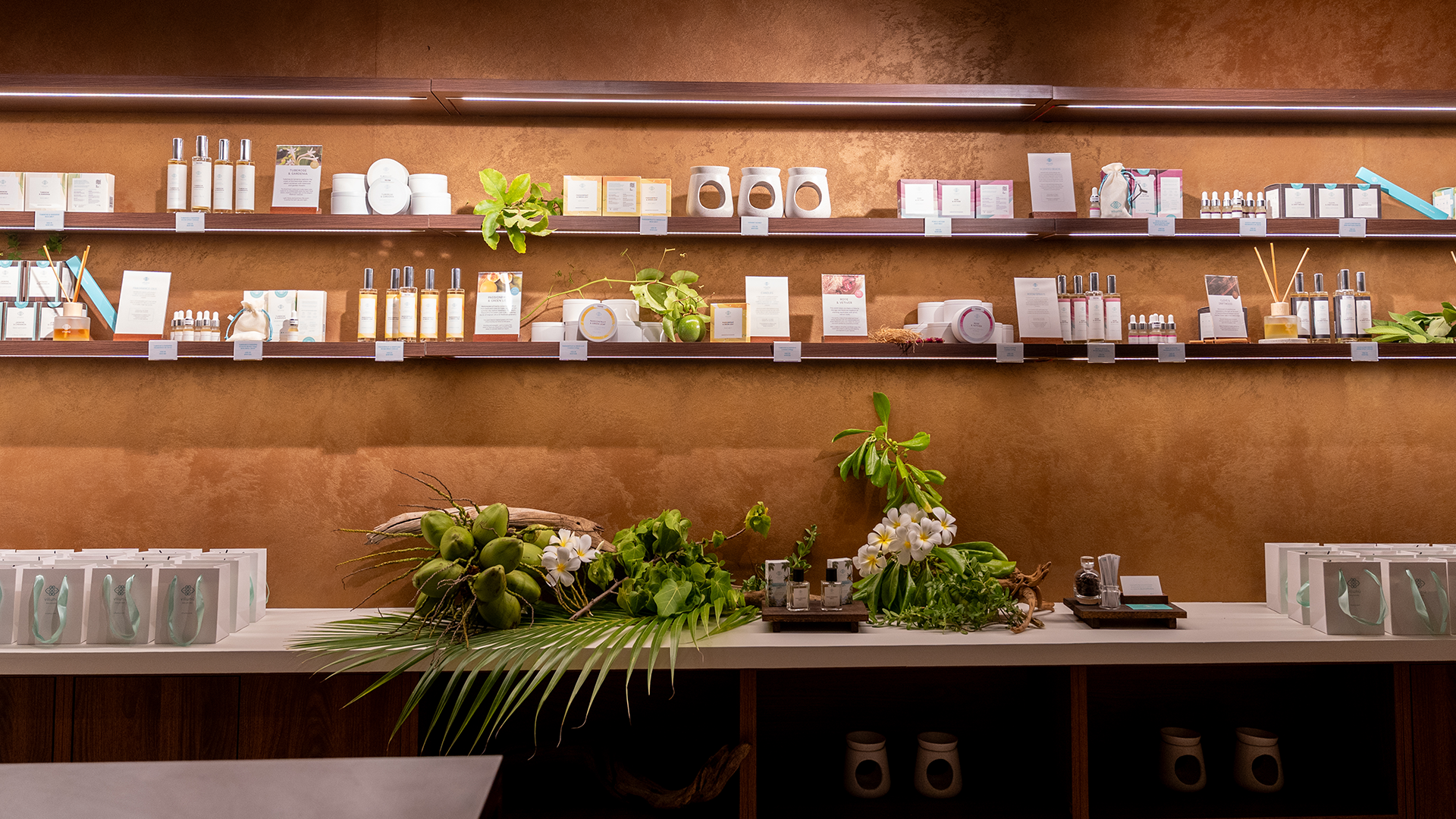 Our first perfume and our first store.